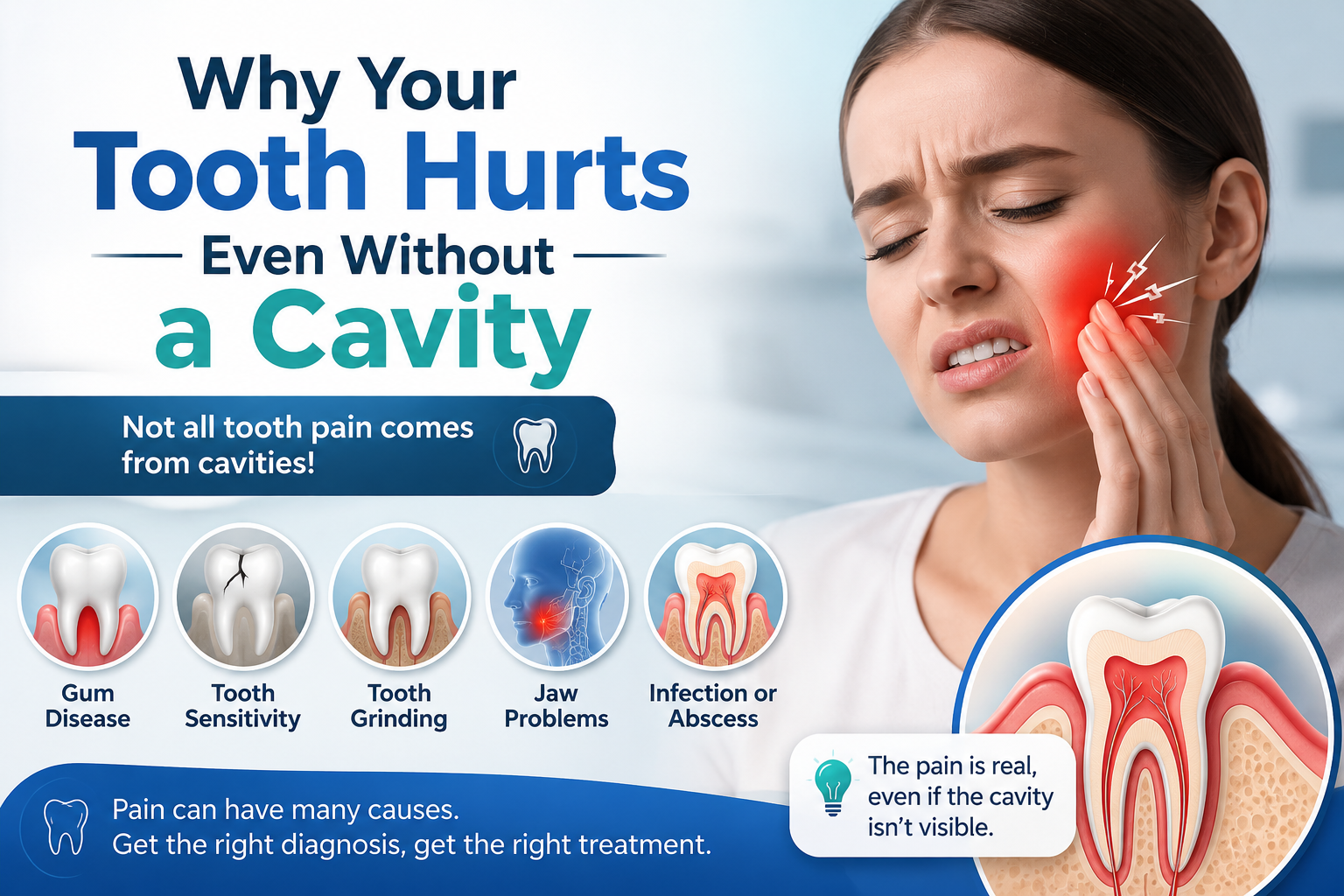 Why Your Tooth Hurts Even Without a Cavity - Rama Dental Clinic